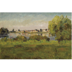 The seine between vetheuil and lavacourt The seine between vetheuil and lavacourt