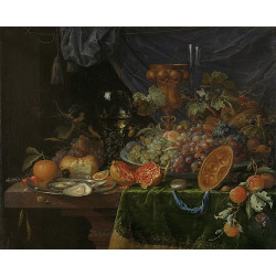 Still life with fruit and oysters Still life with fruit and oysters