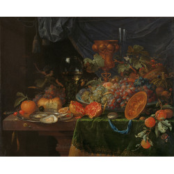 Stilleven met vruchten en oesters rijksmuseum sk c 187