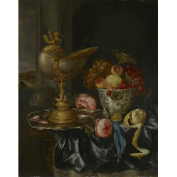 Banquet still life with nautilus cup Banquet still life with nautilus cup