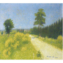 The road of belveze near revesible station 1918 The road of belveze near revesible station 1918