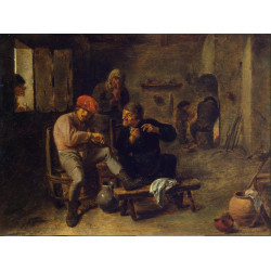 Tavern scene the village fiddler