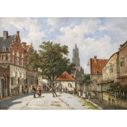 A dutch street scene