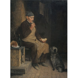 Alter mann beim znni