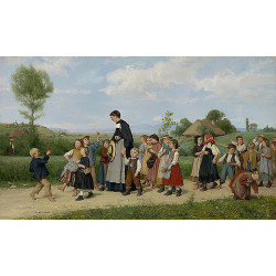 Der schulspaziergang 1872