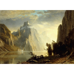 A lake in the sierra nevada 1867