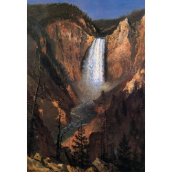 Lower yellowstone falls 1881