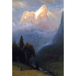 Storm among the alps