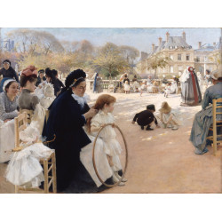 The luxembourg gardens paris