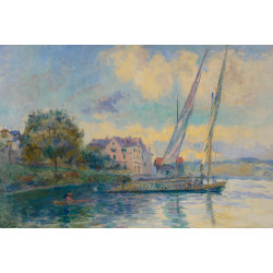 The bank of geneve lake saint gingolph 1900 The bank of geneve lake saint gingolph 1900