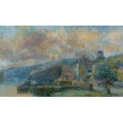 The streamboat at croisset The streamboat at croisset