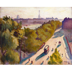 Quai du louvre summer