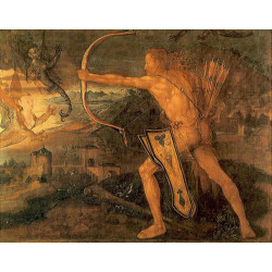 Hercules kills the symphalic bird 1520