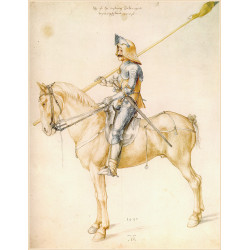 Knight on horseback