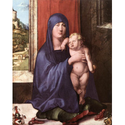 Madonna and child haller madonna 1498