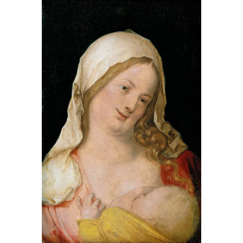 Madonna nursing the child the virgin suckling the child