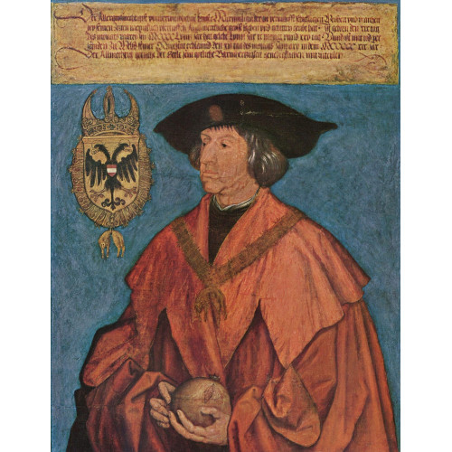 Portrait of emperor maximilian i 1519