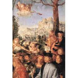 The lady of the festival du rosaire fragment 1