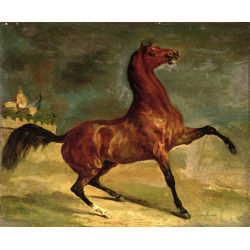A horse in a landscape