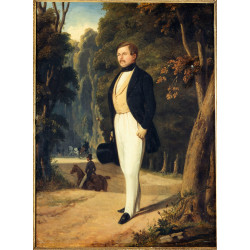 Portrait d augustin grisier maitre d armes