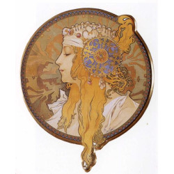 Byzantine head the blonde 1897