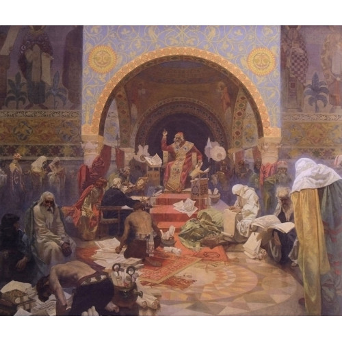 Car simeon bulharsky alfons mucha