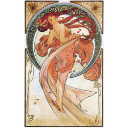 Dance rose alphonse mucha