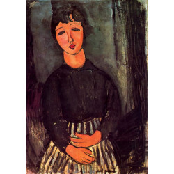 A young girl 1916