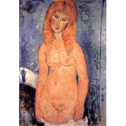 Blonde nude 1917