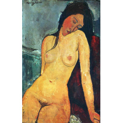 Seated female nude 1916 Seated female nude 1916