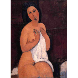 Seated nude with a shirt 1917 Seated nude with a shirt 1917