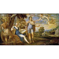 Aeneas ordered to leave dido Aeneas ordered to leave dido