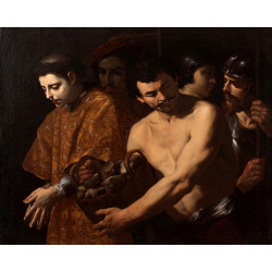 Saint stephen taken to his martyrdom