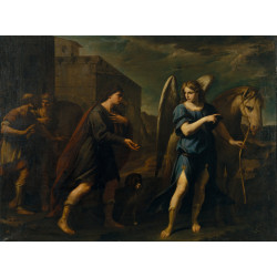 Tobias meets the archangel raphael