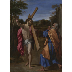 Christ appearing to saint peter on the appian way