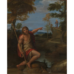 Saint john the baptist bearing witness