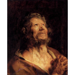 An apostle with folded hands 1620