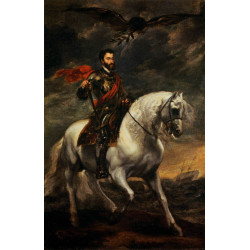 Emperor charles v on horseback 1620