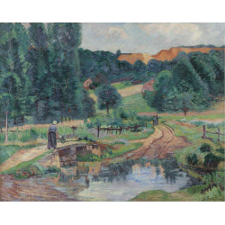 Landscape of saint cheron 1888 90 Landscape of saint cheron 1888 90