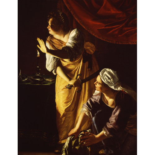 Artemisia gentileschi judith and her maidservant with the head of holofernes 52 253 detroit