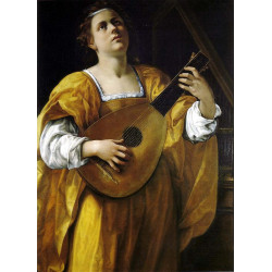 Saint cecilia by artemisia gentileschi