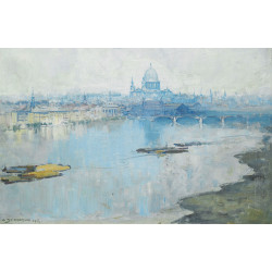 St paul s and the river 1918