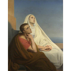 Saints augustine and monica 1854