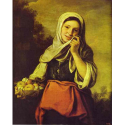A girl with fruits 1660