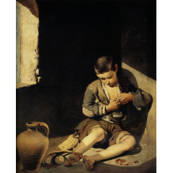 Bartolom esteban murillo the young beggar