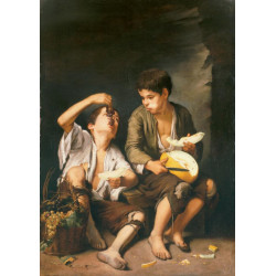 Bartolom esteban perez murillo trauben und melonenesser