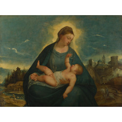 The madonna and child