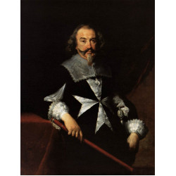Portrait of a maltese knight