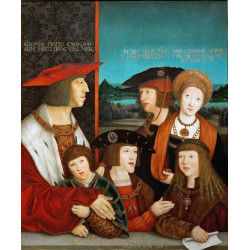 Emperor maximilian i and his family