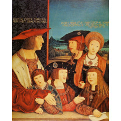 Portrait of emperor maximilian and his family